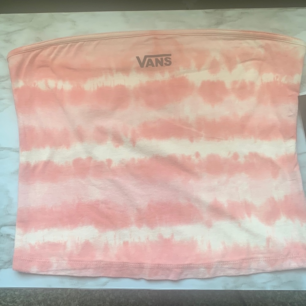 Vans tube top for women, size Large, great for summertime!